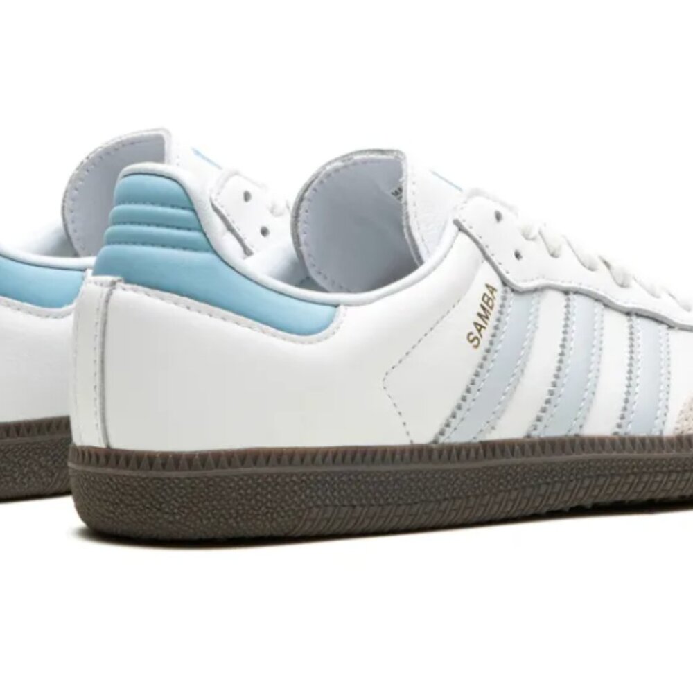 Samba OG "White / Halo Blue" M 7 W 8 - Picture 4 of 6